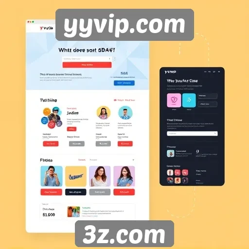 Evolução da interface do usuário em yyvip.com
